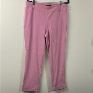 Elegant Pink Cropped Women's Pants
